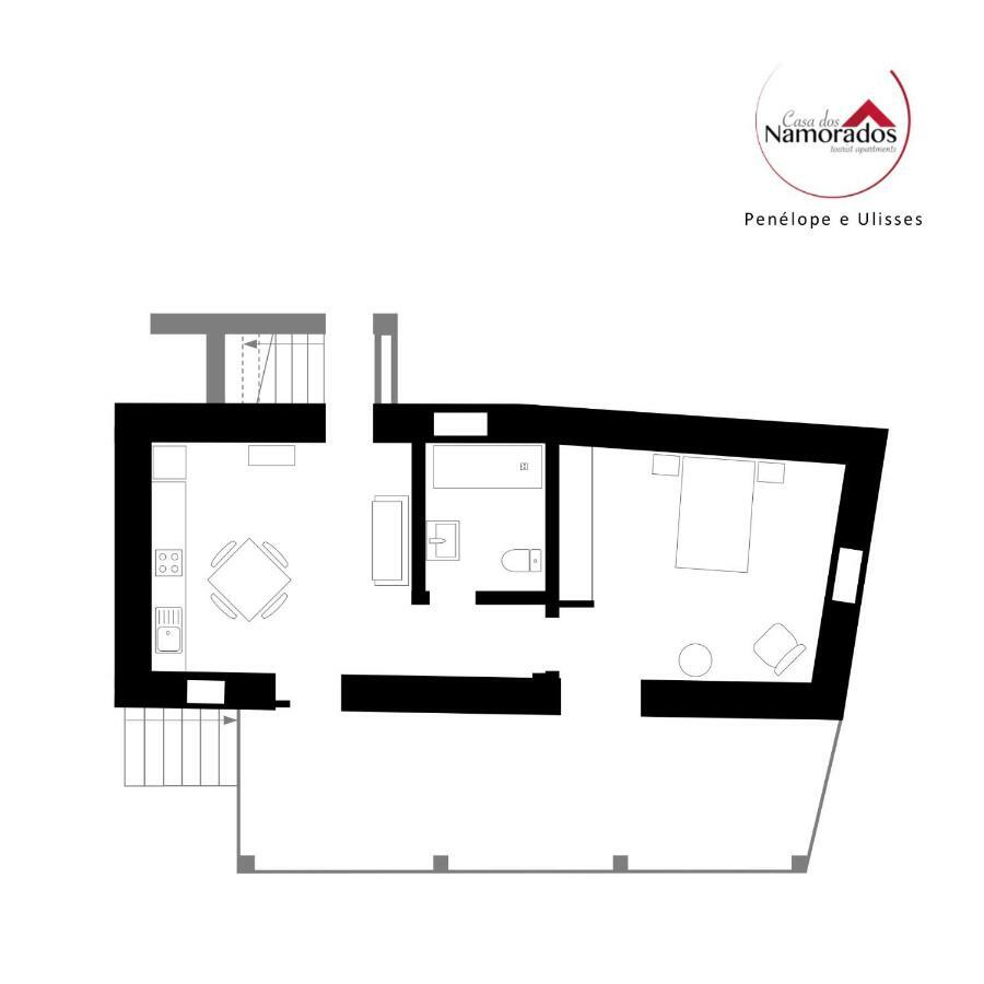 Casa Dos Namorados Vale de Cambra Esterno foto