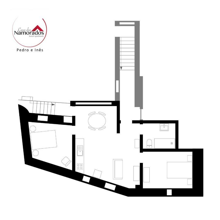 Casa Dos Namorados Vale de Cambra Esterno foto