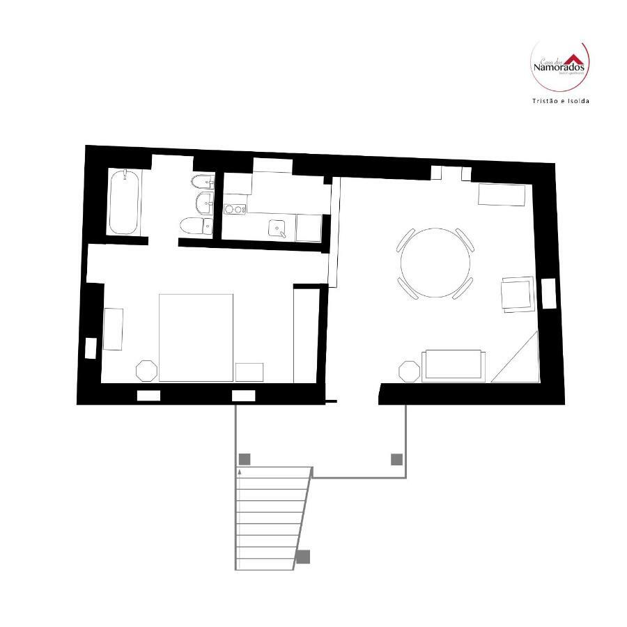 Casa Dos Namorados Vale de Cambra Esterno foto